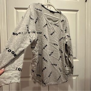 Boo Halloween Sweatshirt